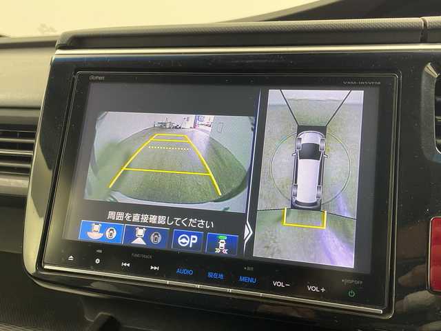 ホンダ ステップワゴン スパーダ クールスピリット 群馬県 2017(平29)年 7.1万km プレミアムスパークルブラックパール 純正９型インターナビ　後席１０型フリップダウンモニター　ＥＴＣ　全周囲モニター　フルセグテレビ　シートヒーター　パドルシフト　ステアリングスイッチ　ＬＥＤヘッドライト　バニティミラー　禁煙車