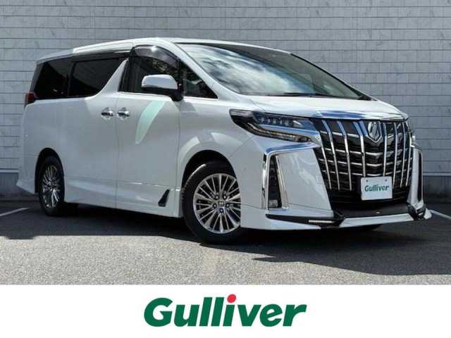 トヨタ アルファードハイブリット SR Cパッケージ 大阪府 2021(令3)年 3.3万km ホワイトパールクリスタルシャイン サンルーフ/JBLサウンド/TRDエアロ/BSM/デジタルインナーミラー/フリップダウンモニター/純正10.5インチナビ(BT/フルセグ/DVD)/アラウンドビューモニター/レーダークルーズコントロール/衝突被害軽減システム/レーンキープアシスト/パーキングアシスト/両側パワースライドドア/パワーバックドア/パワーシート/シートヒーター/エアシート/ハンドルヒーター/ETC/LEDヘッドライト/ドライブレコーダー