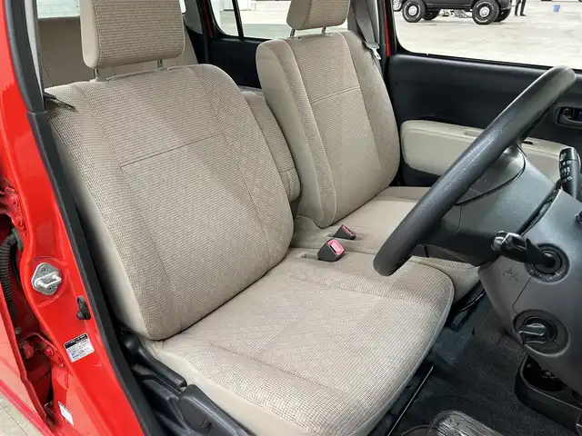 ダイハツ ミラ ココア X 道央・札幌 2016(平28)年 10.3万km シャイニングレッド ・4WD/・社外ナビ(DVD&CD&BT&フルセグ）/・電動格納ミラー/・ドアバイザー/・アイドリングストップ/・純正フロアマット/・ベンチシート/・社外アルミホイール/・キーレス/・ETC/・Wエアバッグ