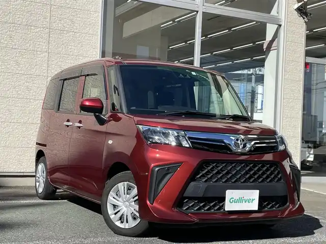 トヨタ ルーミー X 埼玉県 2023(令5)年 2.2万km ファイアークォーツレッドM /純正9型ディスプレイオーディオ//AppleCarPlay/AndridAuto//フルセグTV//バックカメラ//Bluetooth接続//片側パワースライドドア//前2席シートヒーター//ビルトインETC//スマートキーx2//LEDヘッドライト//衝突軽減ブレーキ//車線逸脱警報//横滑り防止装置//Wエアバッグ/ABS//ドライブレコーダー//オートライト//プライバシーガラス//ドアバイザー//新車時保証書//取扱説明書//オーディオ取説