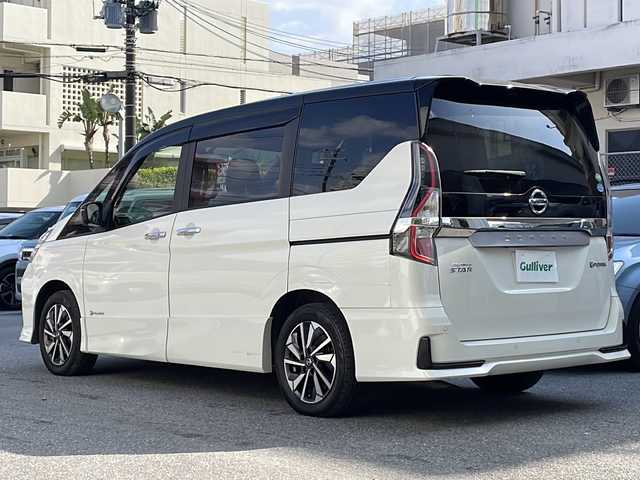 日産 セレナ e－パワー ハイウェイスター V 沖縄県 2020(令2)年 6.7万km ブリリアントホワイトパール 2トーン ・県外仕入　/・禁煙車　/・社外11インチナビ　/・アラウンドビューモニター　/・スマートキー　/・プロパイロット　/・エマージェンシーブレーキ　/・両側電動スライドドア　/・前後ドライブレコーダー　/・電子パーキング　/・ＥＴＣ/・LEDヘッドライト/・オートライト/・フォグライト/・ステアリングスイッチ