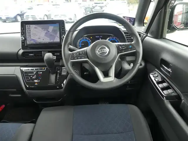 日産 ルークス HWS Gターボ プロパイロットED 千葉県 2020(令2)年 2万km ブラック 165/55R15/エマージェンシーブレーキ/プロパイロット/インテリジェントクルーズコントロール/ハンズフリー両側パワースライドドア/9インチ純正SDナビ/地デジTV/【DVD/CD再生機能　Bluetooth接続】/アラウンドビューモニター/革巻きステアリング/ステアリングスイッチ/ドライブレコーダー（前後撮影）【DRV-MR450】/ETC/LEDヘッドライト/フォグライト/ウインカーミラー/コーナーセンサー/純正15インチアルミホイル/サイド/カーテンエアバッグ/インテリジェントキー