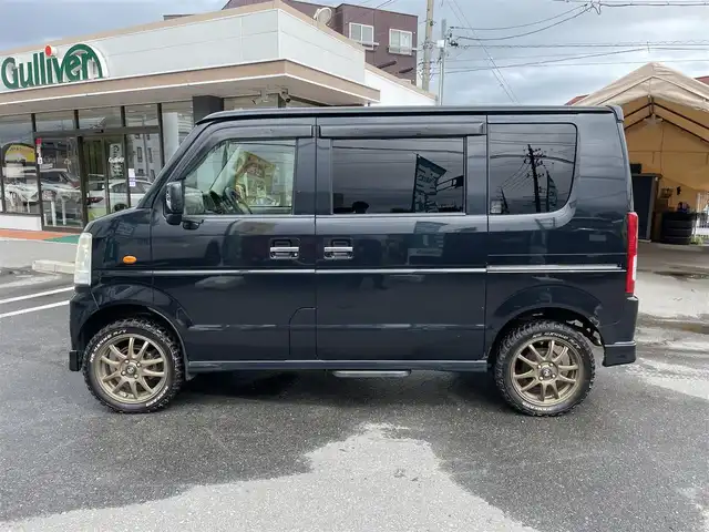 スズキ エブリィ ワゴン PZターボ スペシャル 愛知県 2007(平19)年 6.7万km ブルーイッシュブラックパール3 両側パワスラ/デジタルインナーミラー(ドラレコ内臓)/AUTOステップ/シートカバー/フォグライト/D席シートヒーター/ターボ/社外ナビ(フルセグテレビ/Bluetooth)/ABS/社外フロアマット