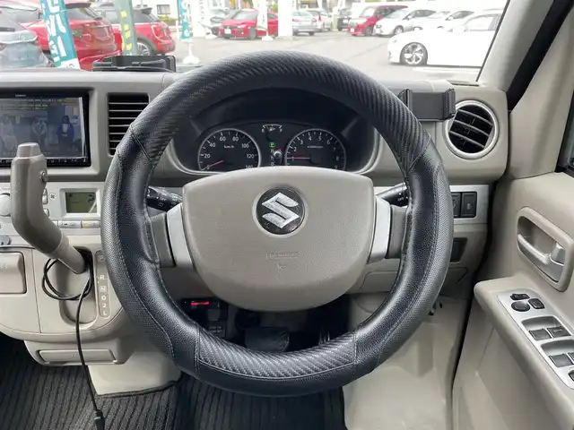 スズキ エブリィ ワゴン PZターボ スペシャル 愛知県 2007(平19)年 6.7万km ブルーイッシュブラックパール3 両側パワスラ/デジタルインナーミラー(ドラレコ内臓)/AUTOステップ/シートカバー/フォグライト/D席シートヒーター/ターボ/社外ナビ(フルセグテレビ/Bluetooth)/ABS/社外フロアマット