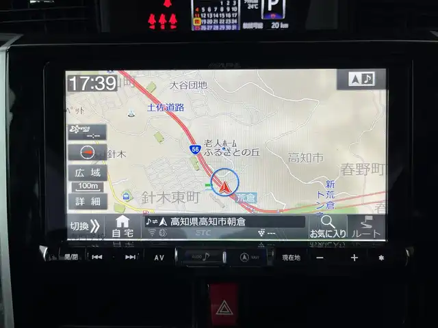 トヨタ タンク カスタムG S 高知県 2018(平30)年 4.3万km パールホワイトⅢ 純正ナビ/　Bluetooth/フルセグ/　CD/DVD/AM/FM/バックカメラ/両側パワースライドドア/ビルトインETC/クルーズコントロール/アイドリングストップ/プッシュスタート/スマートキー/スペアキー/LEDヘッドライト/コーナーセンサー/オートライト/純正フロアマット/純正14インチアルミホイール/シートヒーター/衝突被害軽減システム/盗難防止装置