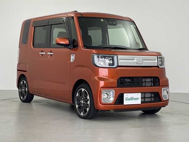 ダイハツ ウェイク G ターボ　レジャーエディション SA Ⅲ 岐阜県 2020(令2)年 3.3万km トニコオレンジメタリック スマートアシストIII/・衝突警報機能/衝突回避支援ブレーキ機能/・車線逸脱警報機能/・誤発進抑制制御機能（前方・後方）/・オートハイビーム/・先行車発進お知らせ機能/純正SDナビ/・フルセグ/BT/CD/DVD/バックカメラ/ETC/両側パワースライドドア/プッシュスタート/スマートキー/LEDヘッドライト/・フォグランプ/純正フロアマット/純正ドアバイザー