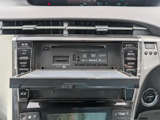 トヨタ プリウス G ツーリングセレクション 福井県 2009(平21)年 11.8万km シルバーM バックカメラ/ビルトインＥＴＣ/LEDヘッドライト/Fフォグ/クルーズコントロール/前後ドライブレコーダー/純正8インチメモリナビ（CD/DVD/BT/iPod）/フルセグテレビ/横滑り防止装置/盗難防止装置/ダブル＋サイドエアバッグ/カーテンエアバッグ/アイドリングストップ/純正フロアマット/スマートキー
