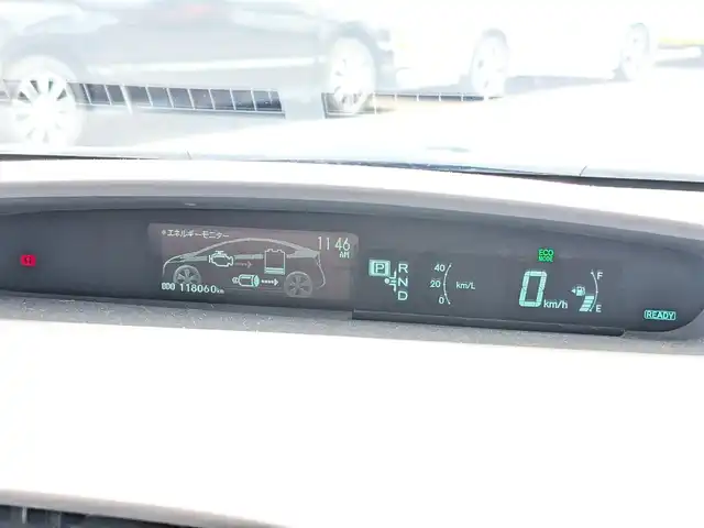 トヨタ プリウス G ツーリングセレクション 福井県 2009(平21)年 11.8万km シルバーM バックカメラ/ビルトインＥＴＣ/LEDヘッドライト/Fフォグ/クルーズコントロール/前後ドライブレコーダー/純正8インチメモリナビ（CD/DVD/BT/iPod）/フルセグテレビ/横滑り防止装置/盗難防止装置/ダブル＋サイドエアバッグ/カーテンエアバッグ/アイドリングストップ/純正フロアマット/スマートキー
