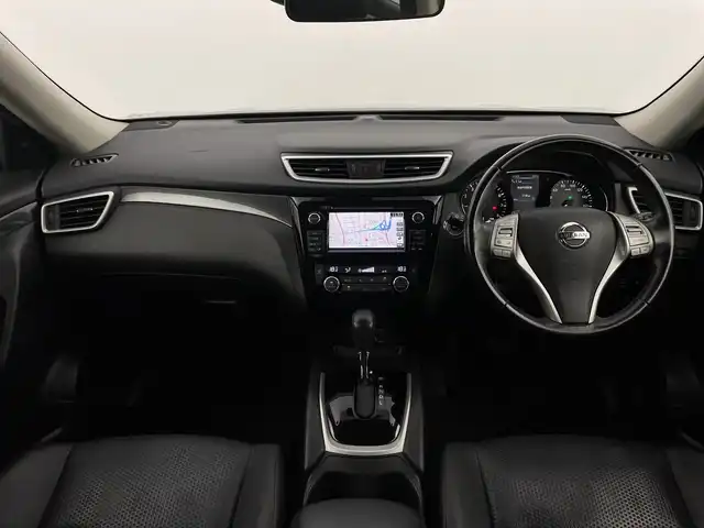 日産 エクストレイル ハイブリッド 20X エマージェンシーブレーキ 新潟県 2017(平29)年 10.7万km チタニウムカーキ 4WD/純正ナビ/　　フルセグ/CD/AUX/FM/AM/アラウンドビューモニター/パワーバックドア/クルーズコントロール/シートヒーター/LEDオートライト/ステアリングスイッチ/コーナーセンサー/スマートキー