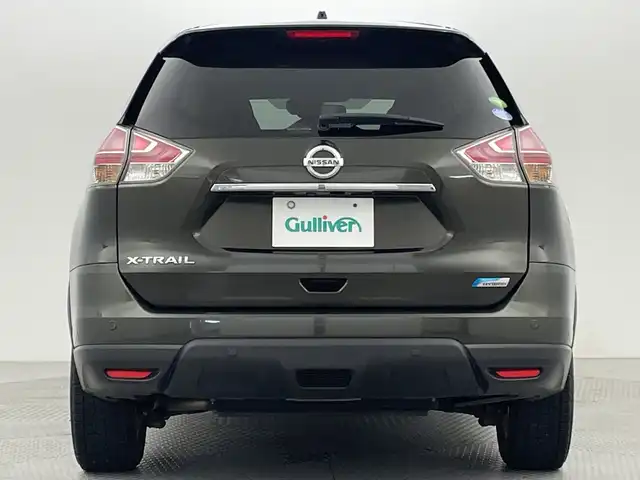 日産 エクストレイル ハイブリッド 20X エマージェンシーブレーキ 新潟県 2017(平29)年 10.7万km チタニウムカーキ 4WD/純正ナビ/　　フルセグ/CD/AUX/FM/AM/アラウンドビューモニター/パワーバックドア/クルーズコントロール/シートヒーター/LEDオートライト/ステアリングスイッチ/コーナーセンサー/スマートキー