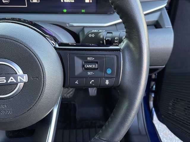 日産 ノート X 山口県 2021(令3)年 5.2万km オーロラフレアブルーパール ワンオーナー/Nissan　Connect ナビゲーションシステム/・AM/FM/・USB/・Apple CarPlay/・Android Auto/・HDMI/・フルセグテレビ/・Bluetooth/ステアリングスイッチ/ETC2.0/ドライブレコーダー/アラウンドビューモニター/ブラインドスポットモニター/インテリジェントルームミラー/ワイヤレス充電/USB電源ソケット/純正フロアマット/前席シートヒーター/ステアリングヒーター/スマートキー・スペアキー有/プッシュアップスタート/LEDヘッドランプ/フォグランプ/オートライト/オートマチックハイビーム/電動パーキングブレーキ/オートブレーキホールド/プロパイロット/衝突被害軽減システム/横滑り防止装置/フロント＆バックソナー/盗難防止装置/取扱説明書