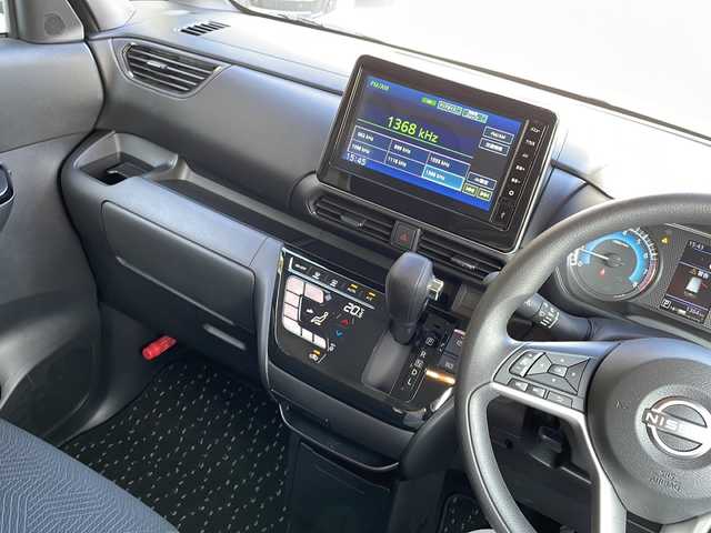 日産 ルークス HWS X プロパイロットED 大阪府 2024(令6)年 0.2万km フローズンバニラパール ワンオーナー/純正メモリナビ/・FM/AM/Bluetooth/全周囲カメラ/ドライブレコーダー/衝突軽減ブレーキ/クルーズコントロール/革巻きステアリング/ステアリングリモコン/両側パワースライドドア/前後コーナーセンサー/LEDヘッドライト/オートライト/オートエアコン/スマートキー/プッシュスタートボタン/12V電源/純正14インチアルミホイール/純正フロアマット/取扱説明書/保証書
