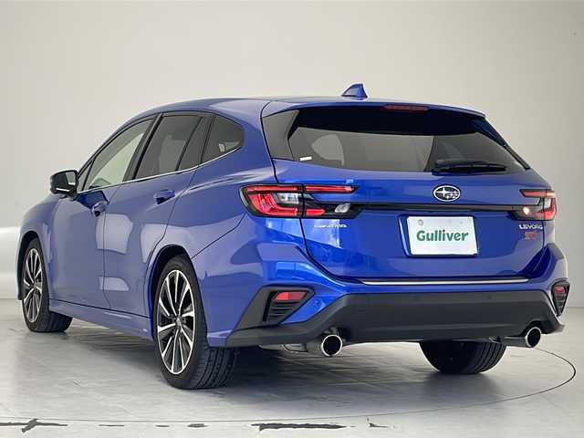 スバル レヴォーグ 1．8STIスポーツ EX 沖縄県 2021(令3)年 3.2万km WRブルーパール 純正１１．６型ナビ　/　(フルセグTV Bluetooth FM/AM)/バックカメラ　/フロントカメラ　/サイドカメラ　/ETC/ドライブレコーダー　/アダプティブクルーズコントロール/パワーバックドア　/パワーシート　/レザーシート/シートヒーター　/ＬＥＤヘッドライト　/オートライト/プッシュスタート　/スマートキー/純正フロアマット/純正18インチアルミホイール/保証書/取扱説明書