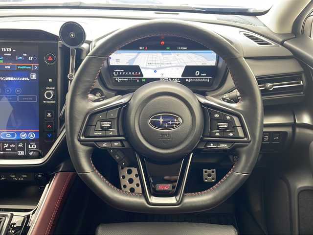 スバル レヴォーグ 1．8STIスポーツ EX 沖縄県 2021(令3)年 3.2万km WRブルーパール 純正１１．６型ナビ　/　(フルセグTV Bluetooth FM/AM)/バックカメラ　/フロントカメラ　/サイドカメラ　/ETC/ドライブレコーダー　/アダプティブクルーズコントロール/パワーバックドア　/パワーシート　/レザーシート/シートヒーター　/ＬＥＤヘッドライト　/オートライト/プッシュスタート　/スマートキー/純正フロアマット/純正18インチアルミホイール/保証書/取扱説明書