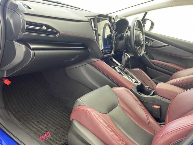スバル レヴォーグ 1．8STIスポーツ EX 沖縄県 2021(令3)年 3.2万km WRブルーパール 純正１１．６型ナビ　/　(フルセグTV Bluetooth FM/AM)/バックカメラ　/フロントカメラ　/サイドカメラ　/ETC/ドライブレコーダー　/アダプティブクルーズコントロール/パワーバックドア　/パワーシート　/レザーシート/シートヒーター　/ＬＥＤヘッドライト　/オートライト/プッシュスタート　/スマートキー/純正フロアマット/純正18インチアルミホイール/保証書/取扱説明書