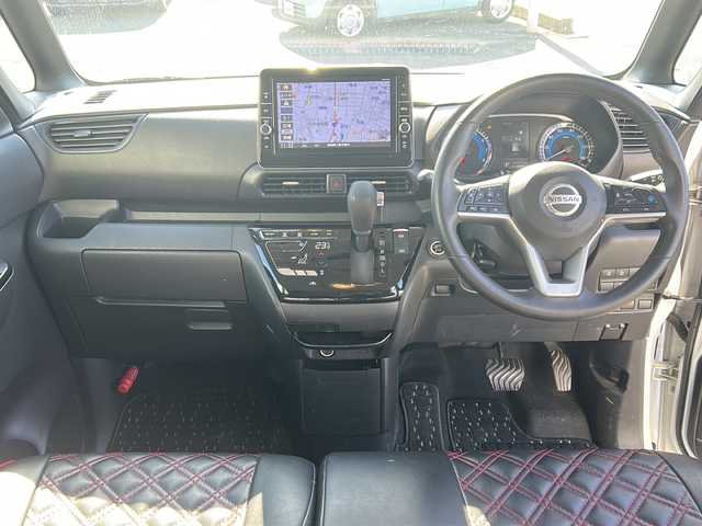 日産 ルークス HWS Gターボ プロパイロットED 静岡県 2020(令2)年 4.6万km ホワイトパール /純正8インチナビ/地デジTV//純正CD/DVD/Bluetooth//バック/全方位カメラ//両側パワースライドドア//プロパイロット//純正15インチAW//LEDヘッドライト//スマートキー//スペアキー//ETC