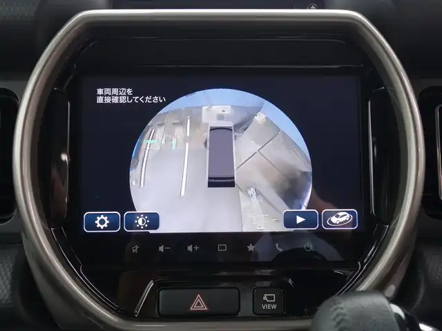 スズキ ハスラー Jスタイル Ⅱ ターボ 静岡県 2022(令4)年 3.7万km アーバンブラウンパールメタリック/ソフトベージュ2トーン ワンオーナー／禁煙車/車検R9年7月19日/セーフティサポート/　・デュアルカメラブレーキサポート/　・誤発進抑制機能/　・車線逸脱抑制機能/　・車線逸脱警報機能/　・ふらつき警報機能/　・先行車発進お知らせ機能/　・アダプティブクルーズコントロール/　・ハイビームアシスト/　・標識認識機能/　・後退時ブレーキサポート/　・後方誤発進抑制機能/全方位モニター付メモリーナビ/　CD/DVD/BT/USB/フルセグTV/スマートフォンリンク/全方位カメラ/ETC/社外前後ドライブレコーダー付デジタルインナーミラー/ステアリングリモコン/パドルシフト/スマートキー／プッシュスタート/リア3面スモーク施工/LEDヘッドライト／オートライト/社外フロアマット/取扱説明書／保証書