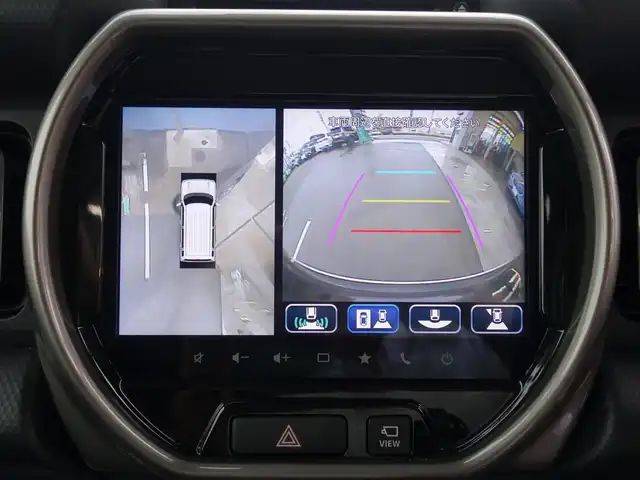 スズキ ハスラー Jスタイル Ⅱ ターボ 静岡県 2022(令4)年 3.7万km アーバンブラウンパールメタリック/ソフトベージュ2トーン ワンオーナー／禁煙車/車検R9年7月19日/セーフティサポート/　・デュアルカメラブレーキサポート/　・誤発進抑制機能/　・車線逸脱抑制機能/　・車線逸脱警報機能/　・ふらつき警報機能/　・先行車発進お知らせ機能/　・アダプティブクルーズコントロール/　・ハイビームアシスト/　・標識認識機能/　・後退時ブレーキサポート/　・後方誤発進抑制機能/全方位モニター付メモリーナビ/　CD/DVD/BT/USB/フルセグTV/スマートフォンリンク/全方位カメラ/ETC/社外前後ドライブレコーダー付デジタルインナーミラー/ステアリングリモコン/パドルシフト/スマートキー／プッシュスタート/リア3面スモーク施工/LEDヘッドライト／オートライト/社外フロアマット/取扱説明書／保証書