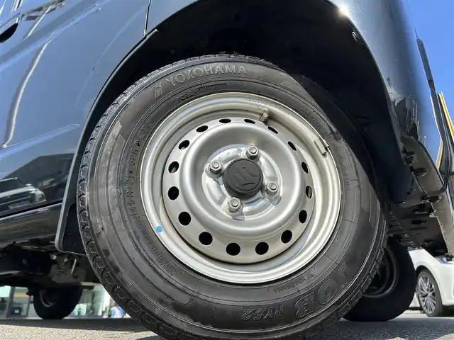 スズキ エブリイ PC リミテッド 愛媛県 2019(令1)年 7.4万km ブルーイッシュブラックパール3 登録時走行距離:73520km/ディーラーOP純正ナビ/AM/FM/TV/DVD/CD/SD/Bluetooth/ETC/ＡＣ/ハロゲンヘッドライト/両側スライドドア/横滑り防止装置/盗難防止装置/衝突軽減システム/ABS/パワステ/エアバッグ/リモコンキー/スペアキー