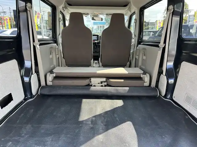 スズキ エブリイ PC リミテッド 愛媛県 2019(令1)年 7.4万km ブルーイッシュブラックパール3 登録時走行距離:73520km/ディーラーOP純正ナビ/AM/FM/TV/DVD/CD/SD/Bluetooth/ETC/ＡＣ/ハロゲンヘッドライト/両側スライドドア/横滑り防止装置/盗難防止装置/衝突軽減システム/ABS/パワステ/エアバッグ/リモコンキー/スペアキー