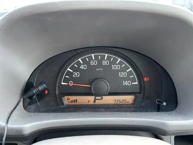 スズキ エブリイ PC リミテッド 愛媛県 2019(令1)年 7.4万km ブルーイッシュブラックパール3 登録時走行距離:73520km/ディーラーOP純正ナビ/AM/FM/TV/DVD/CD/SD/Bluetooth/ETC/ＡＣ/ハロゲンヘッドライト/両側スライドドア/横滑り防止装置/盗難防止装置/衝突軽減システム/ABS/パワステ/エアバッグ/リモコンキー/スペアキー