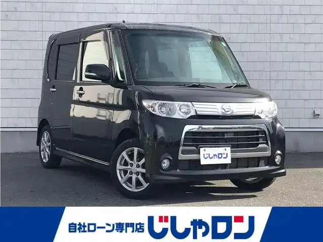 ダイハツ タント カスタム X 栃木県 2011(平23)年 6.2万km ブラックマイカメタリック (株)IDOMが運営する【じしゃロン小山店】の自社ローン対象車両になります。こちらは現金ご利用時の価格です。/自社ローンご希望の方は別途その旨お申付け下さい。//禁煙車/純正フルセグナビ/（CD/DVD/AM/FMラジオ）/スマートキー/片側パワースライドドア/電動格納ドアミラー/パワーウインドウ