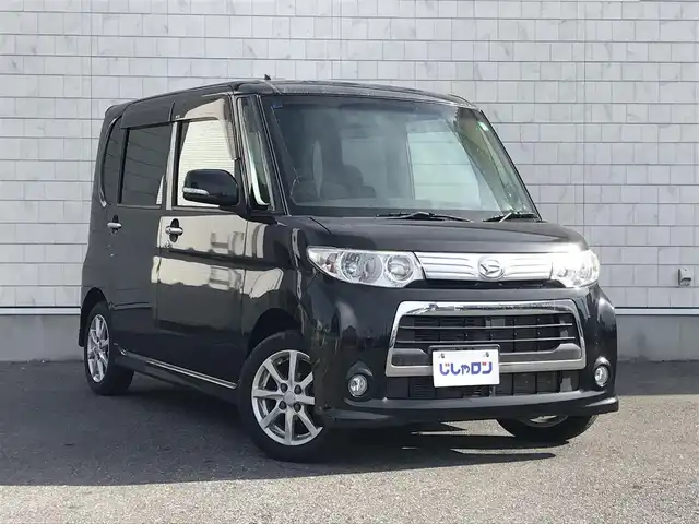 ダイハツ タント カスタム X 栃木県 2011(平23)年 6.2万km ブラックマイカメタリック (株)IDOMが運営する【じしゃロン小山店】の自社ローン対象車両になります。こちらは現金ご利用時の価格です。/自社ローンご希望の方は別途その旨お申付け下さい。//禁煙車/純正フルセグナビ/（CD/DVD/AM/FMラジオ）/スマートキー/片側パワースライドドア/電動格納ドアミラー/パワーウインドウ