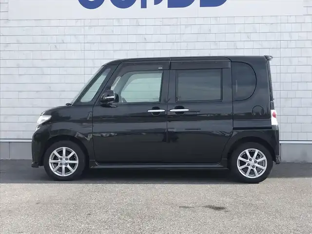 ダイハツ タント カスタム X 栃木県 2011(平23)年 6.2万km ブラックマイカメタリック (株)IDOMが運営する【じしゃロン小山店】の自社ローン対象車両になります。こちらは現金ご利用時の価格です。/自社ローンご希望の方は別途その旨お申付け下さい。//禁煙車/純正フルセグナビ/（CD/DVD/AM/FMラジオ）/スマートキー/片側パワースライドドア/電動格納ドアミラー/パワーウインドウ