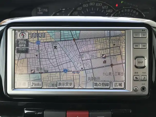 ダイハツ タント カスタム X 栃木県 2011(平23)年 6.2万km ブラックマイカメタリック (株)IDOMが運営する【じしゃロン小山店】の自社ローン対象車両になります。こちらは現金ご利用時の価格です。/自社ローンご希望の方は別途その旨お申付け下さい。//禁煙車/純正フルセグナビ/（CD/DVD/AM/FMラジオ）/スマートキー/片側パワースライドドア/電動格納ドアミラー/パワーウインドウ