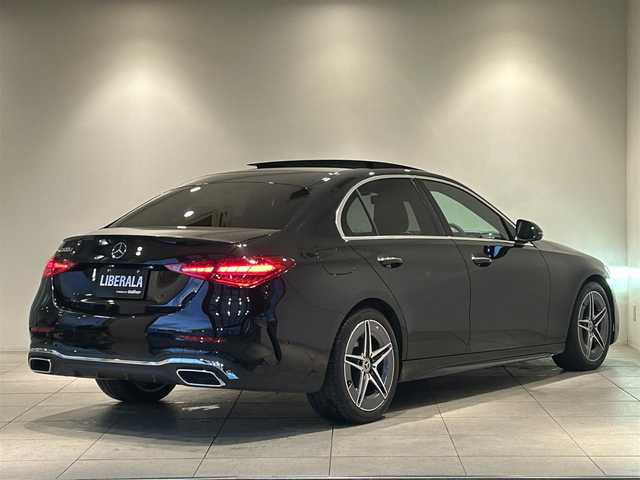 メルセデス・ベンツ Ｍ・ベンツ Ｃ２２０ｄ アバンギャルド　AMGライン 愛知県 2022(令4)年 1.4万km オブシディアンブラック パノラミックスライディングルーフ/ヘッドアップディスプレイ/ブルメスターサウンド/３６０°カメラ/シートヒーター/レーダーセーフティパッケージ/HDDナビ/フルセグテレビ/アイドリングストップ/プッシュスタート/パワーバックドア/ETC/BSM