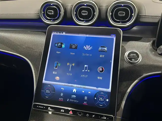 メルセデス・ベンツ Ｍ・ベンツ Ｃ２２０ｄ アバンギャルド　AMGライン 愛知県 2022(令4)年 1.4万km オブシディアンブラック パノラミックスライディングルーフ/ヘッドアップディスプレイ/ブルメスターサウンド/３６０°カメラ/シートヒーター/レーダーセーフティパッケージ/HDDナビ/フルセグテレビ/アイドリングストップ/プッシュスタート/パワーバックドア/ETC/BSM