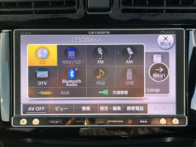 スバル ステラ カスタム RS スマートアシスト 茨城県 2013(平25)年 8.7万km アーバンナイトブルークリスタルメタリック 社外SDナビ【AVIC-MRZ009】/(地デジTV・CD・DVD・BT・ラジオ再生)/社外ドライブレコーダー（フロント・リヤ）/被害軽減システム/プッシュスタート/カーテンシールドエアバック/取扱説明書/保証書