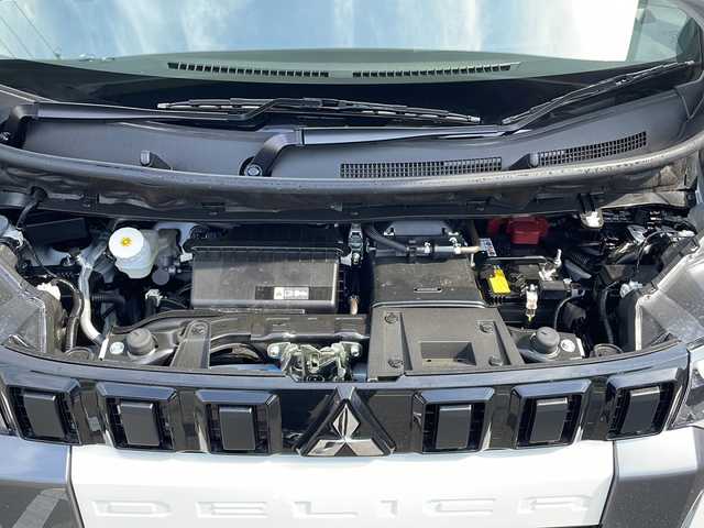 三菱 デリカミニ T プレミアム 山口県 2025(令7)年 0.1万km アメジストブラック/シルキーホワイト 4WD/純正ディスプレイオーディオ/Bluetooth/　【apple carplay】/　【android auto】/アラウンドビューモニター/デジタルインナーミラー/レーダークルーズコントロール/パドルシフト/ステアリングヒーター/シートヒーター/コーナーセンサー/両側パワースライドドア/ハンズフリーオートスライドドア/純正15インチAW
