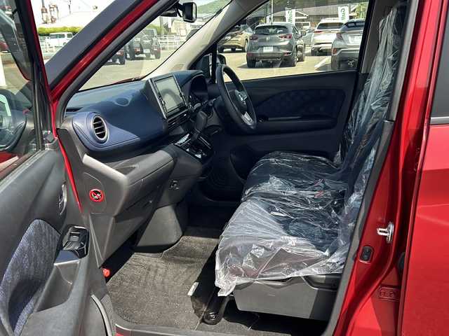 日産 デイズ ハイウェイスターX 福岡県 2019(令1)年 1.5万km スパークリングレッドM 純正9インチSDナビ/【AM/FM/CD/DVD/Bluetooth/フルセグTV】/バックカメラ/ETC2.0/純正前方ドライブレコーダー/【ナビ連動型DJ4-D】/セーフティシールド運転支援機能/・エマージェンシーブレーキ/・車線逸脱警報/ステアリングスイッチ/オートライト/オートライトレベリング/純正フロアマット/純正14インチAW/横滑り防止装置/盗難防止装置/保証書/ナビ取扱説明書