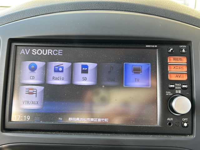 日産 ジューク 15RS タイプV 静岡県 2012(平24)年 11万km アズライトブルー 純正SDナビ/・CD/・ワンセグTV/・AM/・FM/主要装備/・バックカメラ/・ETC/・純正フロアマット/・AC