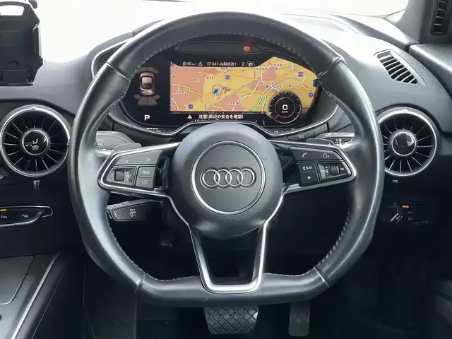 アウディ ＴＴクーペ 1．8TFSI 1st E 山梨県 2017(平29)年 6.4万km グレイシアホワイトメタリック マトリクスLEDヘッドライト/REMUSマフラー/WORK19インチAW/後期グリル/純正MMIナビ/バックカメラ/フルセグTV/バーチャルコックピット/クルコン/サイドアシスト/レーンキープ/ETC