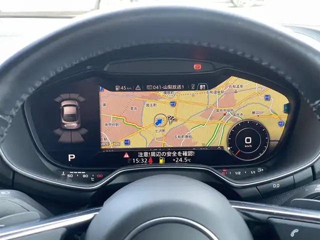 アウディ ＴＴクーペ 1．8TFSI 1st E 山梨県 2017(平29)年 6.4万km グレイシアホワイトメタリック マトリクスLEDヘッドライト/REMUSマフラー/WORK19インチAW/後期グリル/純正MMIナビ/バックカメラ/フルセグTV/バーチャルコックピット/クルコン/サイドアシスト/レーンキープ/ETC