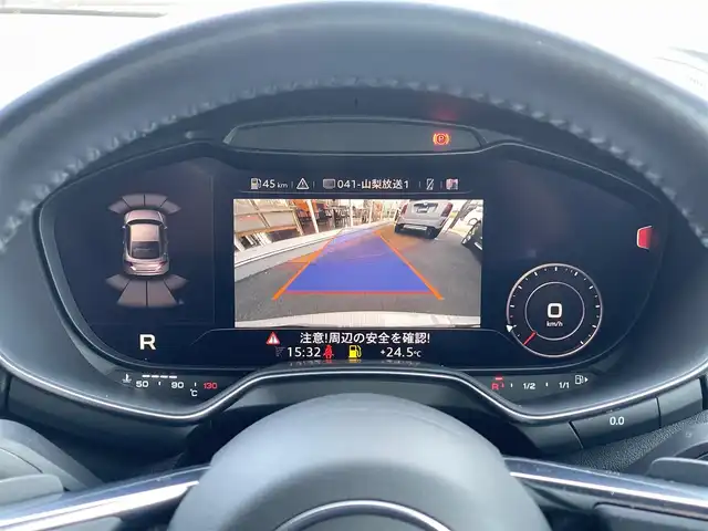 アウディ ＴＴクーペ 1．8TFSI 1st E 山梨県 2017(平29)年 6.4万km グレイシアホワイトメタリック マトリクスLEDヘッドライト/REMUSマフラー/WORK19インチAW/後期グリル/純正MMIナビ/バックカメラ/フルセグTV/バーチャルコックピット/クルコン/サイドアシスト/レーンキープ/ETC