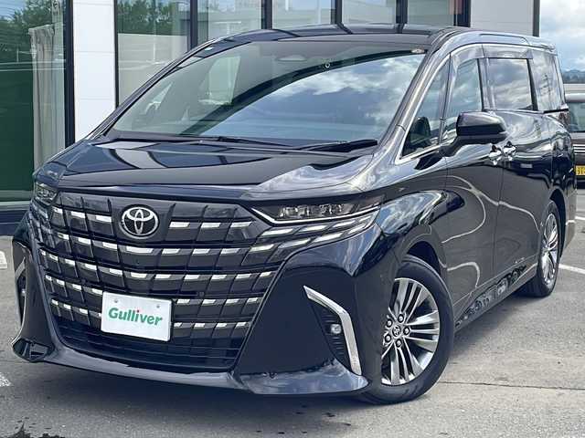 トヨタ アルファードハイブリット Z 道東・釧路十勝 2023(令5)年 2.1万km ブラック 4WD/14インチディスプレイオーディオ/ナビ/ミラキャスト/HDMI/Bluetooth/フルセグ/パノラミックビューモニターシステム/トヨタチームメイト/トヨタセーフティーセンス/・プリクラッシュセーフティー/・レーントレーシングアシスト/・レーダークルーズコントロール/・オートマチックハイビーム/・緊急時操舵支援/・フロントクロストラフィックアラート/・レーンチェンジアシスト/純正フリップダウンモニター/両側パワースライドドア/パワーバックドア/ブラインドスポットモニター/パドルシフト/ステアリングヒーター/ビルトインETC/置くだけ充電