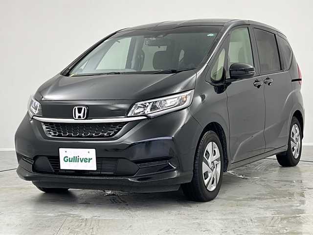 ホンダ フリード ハイブリット G 茨城県 2023(令5)年 1.2万km クリスタルブラックパール 衝突軽減ブレーキ　レーダークルーズコントロール　両側電動スライドドア　社外ナビ　バックカメラ　シートヒーター　ドライブレコーダー　ＬＥＤヘッドライト　オートライト　横滑り防止装置　スマートキー　ＥＴＣ