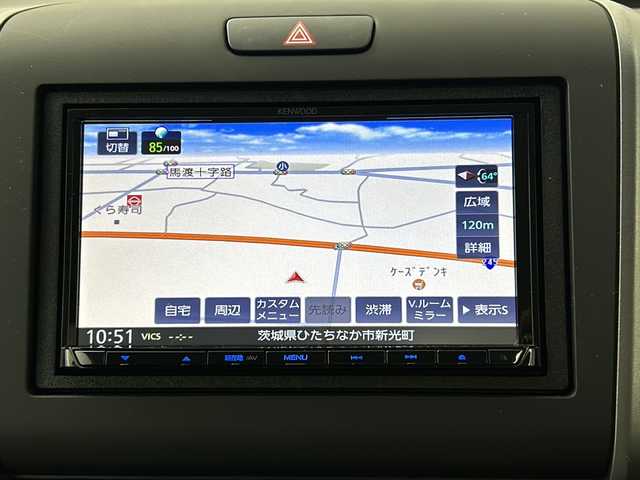 ホンダ フリード ハイブリット G 茨城県 2023(令5)年 1.2万km クリスタルブラックパール 衝突軽減ブレーキ　レーダークルーズコントロール　両側電動スライドドア　社外ナビ　バックカメラ　シートヒーター　ドライブレコーダー　ＬＥＤヘッドライト　オートライト　横滑り防止装置　スマートキー　ＥＴＣ