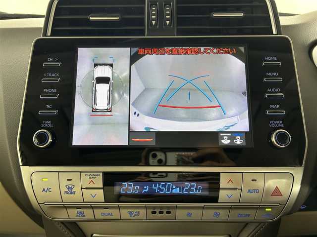 トヨタ ランドクルーザー プラド TX Lパッケージ マットブラED 佐賀県 2023(令5)年 0.8万km ホワイトパールクリスタルシャイン ワンオーナー/純正9型ナビ/USB/BT/MiraCast/バック・サイドカメラ/サンルーフ/黒革シート/ベンチレーション/パワーシート/オートマチックハイビーム/LEDライト/フォグランプ/ACC/LDA/BSM/RSA/先行車発進告知/トヨタセーフティセンス/前後ドライブレコーダー/フロアマット/純正１８インチアルミホイール/スペアキー/新車時保証書/取扱説明書