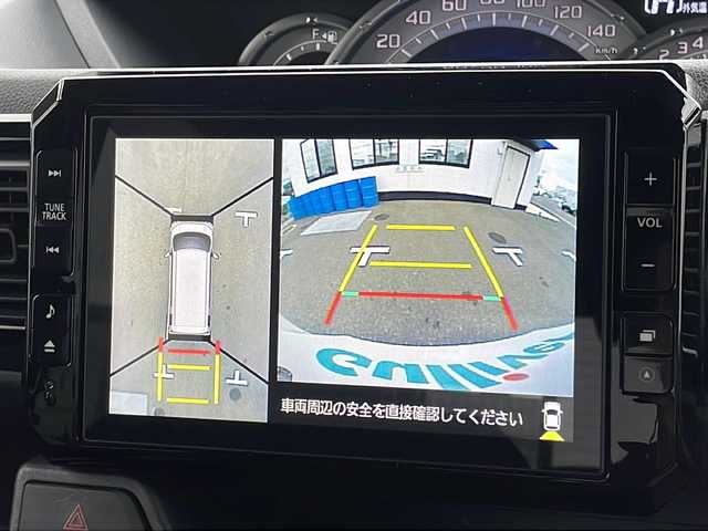 ダイハツ ウェイク G ターボ　レジャーエディション SA Ⅲ 山口県 2017(平29)年 5.7万km パールホワイトⅢ 純正8インチナビ/・フルセグテレビ/・Bluetooth接続オーディオ/・DVD再生機能/パノラミックビュー/ETC/ドライブレコーダー/スマートアシストIII/・衝突回避支援ブレーキ/・衝突警報/・車線逸脱警報/・オートハイビーム/・先行車発進お知らせ機能/LEDヘッドライト/オートライト/両側オートスライドドア/スマートキー/ドアバイザー/オートリトラミラー/純正フロアマット/取扱説明書