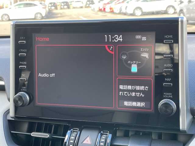 トヨタ ＲＡＶ４ ハイブリットG 道央・札幌 2021(令3)年 3.9万km ホワイトパールクリスタルシャイン ４ＷＤ/ワンオーナー/サンルーフ/純正ナビ/パノラミックビューモニター/ワイパーデアイサー/革巻きステアリング/ステアリングスイッチ/レーダークルーズコントロール/ＬＥＤ/フォグ／リアフォグランプ/オートライト/オートハイビーム/ウィンカーミラー/運転席パワーシート/前席シートヒーター/プリクラッシュセーフティ/レーンキープアシスト/ブラインドスポットモニタリング/リアクロストラフィックアラート/パーキングサポートブレーキ/ロードサインアシスト/コーナーセンサー/横滑り防止装置/バグガード/バンパーガード/社外ステップ/ＴＲＤマフラー/ＴＲＤマッドフラップ/ラダー/ルーフキャリア/プッシュスタート/純正ドアバイザー/ニーエアバッグ/純正エンジンスターター
