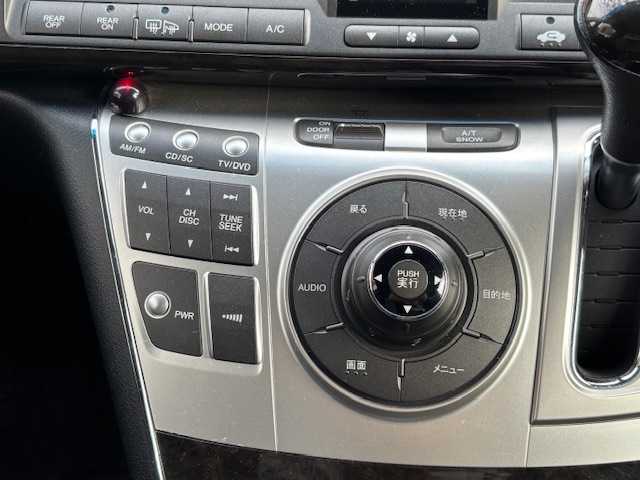 ホンダ エリシオン VG Aero HDDナビ SP 宮城県 2009(平21)年 19.4万km プレミアムホワイトパール 登録時走行距離193325km/HDDナビ/CD/DVD/フルセグTV/後席モニター/純正フロアマット/バックカメラ/オートライト/ETC/両側パワースライド