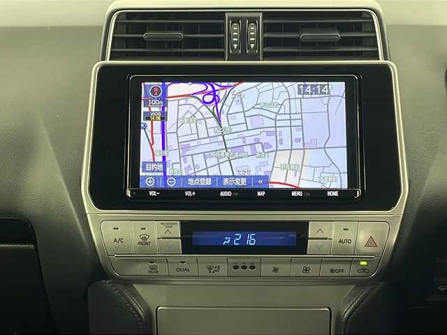 トヨタ ランドクルーザー プラド TX 新潟県 2018(平30)年 5万km ホワイトパールクリスタルシャイン 4WD/トヨタセーフティーセンス/純正ナビ/　　フルセグ/CD/USB/HDMI/BT/バックモニター/レーダークルーズコントロール/LEDオートライト/オートマチックハイビーム/純正17インチアルミホイール/ステリングスイッチ/オートエアコン/スマートキー/ビルトインETC2.0
