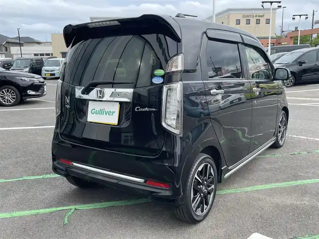 ホンダ Ｎ ＷＧＮ カスタムGターボSSパッケージⅡ 長崎県 2019(平31)年 3.2万km クリスタルブラックパール 純正ナビ/（CD・ワンセグ・BT・SD・AMFM）/CTBA/パドルシフト/バックカメラ/ハーフレザーシート/スマートキー/ワンオーナー/前席シートヒーター/クルーズコントロール/ビルトインETC/LEDヘッドライト/オートライト/ドライブレコーダー/スマートキー/ステアリングスイッチ