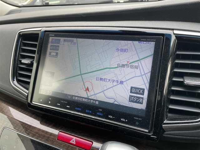 ホンダ オデッセイ G エアロ ホンダセンシング 佐賀県 2018(平30)年 11.2万km クリスタルブラックパール (株)IDOMが運営する【じしゃロン佐賀店】の自社ローン専用車両になります。/こちらは現金またはオートローンご利用時の価格です。自社ローンご希望の方は別途その旨お申付け下さい/・７人乗り　/・衝突軽減ブレーキ　/・フリップダウンモニター　/・両側電動スライドドア　/・純正ナビ/フルセグ/ＢＴオーディオ/ＤＶＤ/ＣＤ　/・バックカメラ　/・ＥＴＣ　/・プッシュスタート