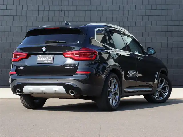 ＢＭＷ Ｘ３ xDrive20i Xライン 宮城県 2021(令3)年 3.2万km サファイアブラックP セレクトパッケージ/レザーパッケージ/パノラマサンルーフ/アクティブクルーズコントロール/パーキングアシスト/HDD純正ナビＴＶ/全方位カメラ/パワーシート/全席シートヒーター/LEDヘッドライト/パワーバックドア/コンフォートアクセス/前後ドライブレコーダー/ETC