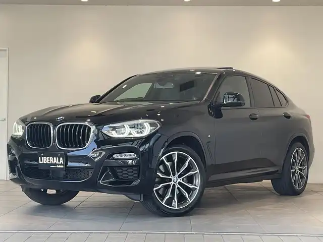 ＢＭＷ Ｘ４ xDrive 30i Mスポーツ 愛知県 2018(平30)年 6.1万km 黒 パノラミックＳ／Ｒ　/ＨＵＤ　/革シート　/純正ナビ　/Ｂｌｕｅｔｏｏｔｈ　/フルセグＴＶ　/３６０度カメラ　/スクリーンミラーリング　/インテリジェントセーフティ　/シートヒーター/エアシート/ワイヤレスチャージ　/ＡＣＣ　/ＬＫＡ/BSM/ドライブレコーダー/ミラー型ETC/パワーバックドア/プッシュスタート/アイドリングストップ/ウィンカーミラー